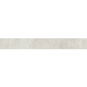 Emser Tile Quest - 2-7/8" x 23-1/2" Bullnose Floor and Wall Tile - Matte Porcelain Visual Silver