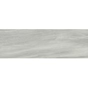 Emser Tile Technique - 12" x 3" Textured Porcelain Thin-Set Bullnose Bianco
