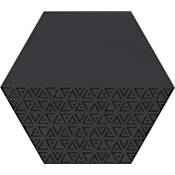 Emser Tile Rhythm - 11" x 13" Hexagon Floor and Wall Tile - Matte Visual - Sold by Carton (10.75 SF/Carton) Black