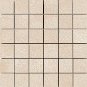 Emser Tile Anthem - 2" x 2" Square Floor and Wall Tile - Matte Visual - Sold by Sheet (0.96 SF/Sheet) Sand