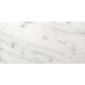 Emser Tile Marble - 3" x 6" Rectangle Floor and Wall Tile - Polished Visual - Sold by Sheet (0.13 SF/Sheet) Bianco Gioia