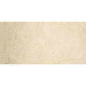 Emser Tile Marble - 12" x 24" Rectangle Floor and Wall Tile - Polished Visual - Sold by Sheet (2 SF/Sheet) Crema Marfil Classico