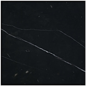 Emser Tile Marble - 12" x 12" Floor and Wall Tile - Polished Visual - Sold by Piece (1 SF/Piece) Black