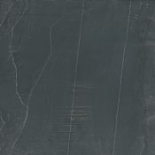 Emser Tile Slate - 16" x 16" Square Floor and Wall Tile - Honed Visual - Sold by Pallet (231.01 SF/Pallet) Midnight Black