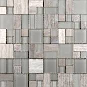 Emser Tile Lucente - 13" x 13" Rectangle, Square Wall Tile - Textured Visual - Sold by Sheet (1.13 SF/Sheet) Certosa
