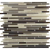 Emser Tile Infinity - 12" x 12" Rectangle Wall Tile - Polished Visual - Sold by Sheet (0.96 SF/Sheet) Time