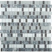 Emser Tile Unique - 12" x 12" Rectangle Wall Tile - Polished Visual - Sold by Sheet (1.01 SF/Sheet) Epic