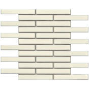 Emser Tile Regala - 12" x 12" Linear Wall Tile - Glossy Visual - Sold by Sheet (0.94 SF/Sheet) Bequest