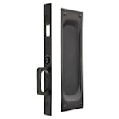 Emtek 7-1/2 Inch Solid Brass Inactive Dummy Mortise Pocket Door Pull for 1-3/4" Thick Doors Oil Rubbed Bronze