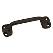 Emtek American Classic 5-1/2 Inch Center to Center Handle Cabinet Pull Flat Black