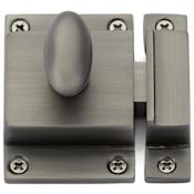 Emtek Traditional 2-15/16 Inch Long Cabinet Latch Antique Nickel