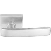 Emtek Geneva Brass Modern Privacy Leverset Satin Nickel