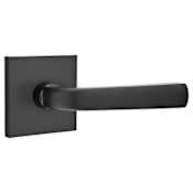 Emtek Sion Privacy Leverset from the Modern Brass Collection Flat Black