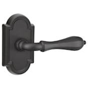Emtek Octagon Lever Tuscany Bronze Passage Leverset Flat Black