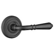 Emtek Turino Brass Modern Privacy Leverset Flat Black