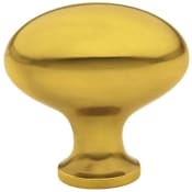 Emtek Egg 1-1/4 Inch Oval Cabinet Knob from the Traditional Collection - 25 Pack French Antique