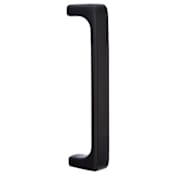 Emtek Baden 8" Center to Center Solid Brass Modern Door Pull Flat Black