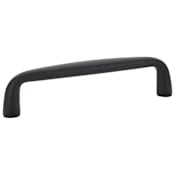 Emtek Orbit 6 Inch Center to Center Handle Cabinet Pull Flat Black