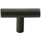 Emtek Bar 2 Inch Cabinet Knob from the Contemporary Collection - 10 Pack Oil Rubbed Bronze