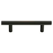 Emtek Bar 3-1/2 Inch Center to Center Cabinet Pull from the Contemporary Collection - 10 Pack Oil Rubbed Bronze