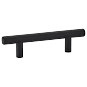 Emtek Bar 4 Inch Center to Center Bar Cabinet Pull Flat Black