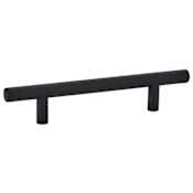 Emtek Bar 16 Inch Center to Center Cabinet Pull from the Contemporary Collection Flat Black