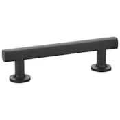 Emtek Freestone 3-1/2 Inch Center to Center Bar Cabinet Pull from the Urban Modern Collection Flat Black