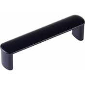 Emtek Habitat 3-1/2 Inch Center to Center Handle Cabinet Pull Flat Black