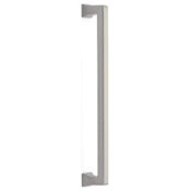 Emtek Alexander 12 Inch Center to Center Appliance Pull Set from the Art Deco Collection - Back to Back Mounting
 Flat Black