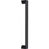 Emtek Trinity 12 Inch Center to Center Appliance Pull Set from the Contemporary Collection - Back to Back Mounting Flat Black