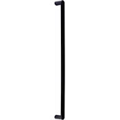 Emtek Habitat 18 Inch Center to Center Appliance Pull Set from the Habitat Collection - Back to Back Mounting Flat Black