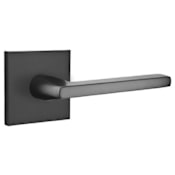 Emtek Helios Privacy Door Lever Set with Concealed Screws Flat Black