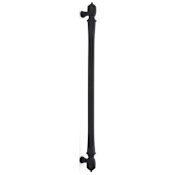 Emtek Spindle 18 Inch Center to Center Bar Appliance Pull Flat Black