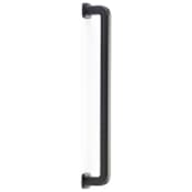 Emtek Westridge 12 Inch Center to Center Handle Appliance Pull from the Timeless Classic Collection Flat Black