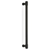 Emtek Jasper 12 Inch Center to Center Bar Appliance Pull Flat Black