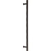 Emtek Tribeca 18 Inch Center to Center Bar Appliance Pull Flat Black
