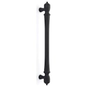 Emtek Spindle 12" Center to Center Back to Back Appliance Door Pull Set Flat Black