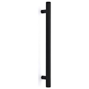 Emtek Bar 12" Center to Center Back to Back Appliance Door Pull Set Flat Black