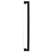 Emtek Alexander 18" Center to Center Back to Back Appliance Door Pull Set Flat Black