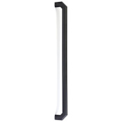 Emtek Riviera 18" Center to Center Back to Back Appliance Door Pull Set Flat Black