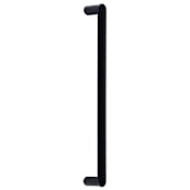 Emtek Habitat 12" Center to Center Back to Back Appliance Door Pull Set Flat Black