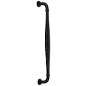 Emtek Blythe 12" Center to Center Back to Back Appliance Door Pull Set Flat Black