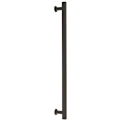 Emtek Freestone 12" Center to Center Back to Back Appliance Door Pull Set Flat Black