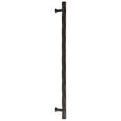 Emtek Tribeca 18" Center to Center Back to Back Appliance Door Pull Set Flat Black