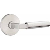 Emtek Hercules Stainless Steel Privacy Leverset Brushed Stainless Steel