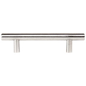 Emtek Stainless 3-1/2 Inch Center to Center Bar Cabinet Pull from the Stainless Steel Collection - 10 Pack Brushed Stainless Steel