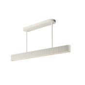 ET2 Delphi 47" Wide LED Suspension Linear Pendant Chaulk White