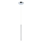 ET2 Flute 1" Wide LED Pendant Polished Chrome