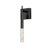ET2 Diaphane 16" Tall LED Wall Sconce Black