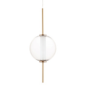 ET2 Axle 8" Wide LED Mini Pendant Gold